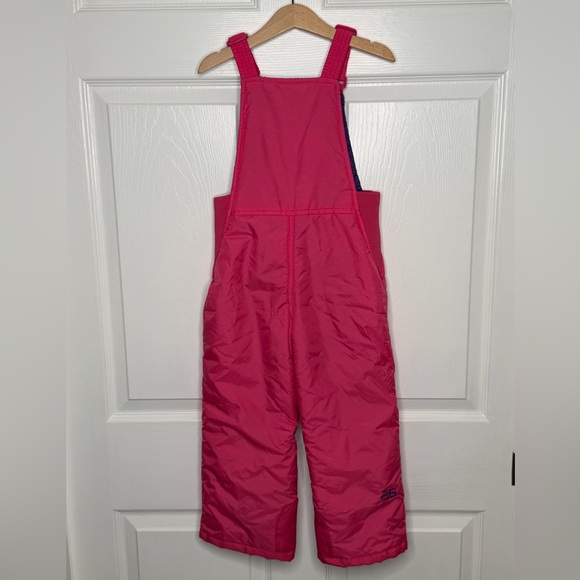 Arctix Snow Bibs 4T Girls Pink Purple EUC Waterproof Insulated - Picture 2 of 3